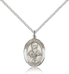  St. Alexander Sauli Medal- Sterling Silver - 3 Sizes 