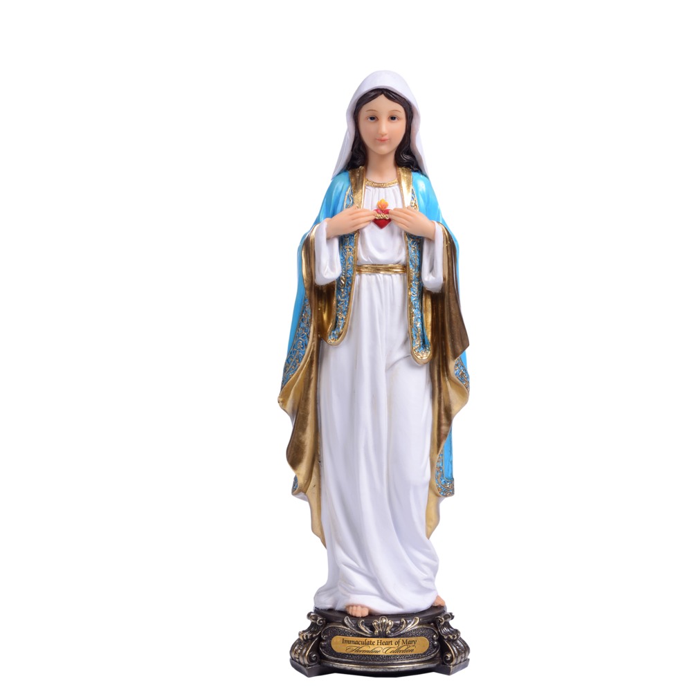 Mary Immaculate Heart Statue 16 inch MPNMAL61830 Statues Blais