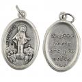  Medal Oxidized Mary Our Lady Of Medjugorje / Pray for Us 12/PKG (QTY Discount .90 ea) 