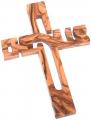  Cross Olive Wood "Jesus" 7.8 inch 