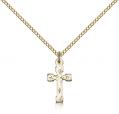  Pendant Cross Gold Filled 5/8 inch 