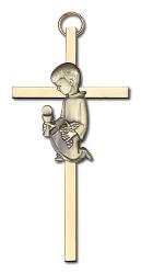  Children\'s Cross First Communion Boy 4 inch 