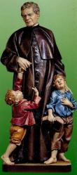  St. John Bosco With Children Statue  48\" 