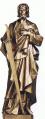  St. Simon The Apostle Statue  36" 