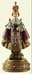  Infant of Prague Statue with Prayer Drawer 9.5 inch (LIMITED STOCK) 