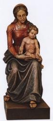  Madonna and Child Statue  48\" 