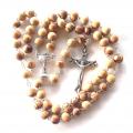  Children's First Communion Rosary Olivewood 