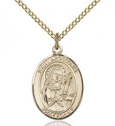 St. Apollonia Medal - 14K Gold Filled - 3 Sizes 