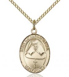  St. Katharine Drexel Medal - 14K Gold Filled - 3 Sizes 