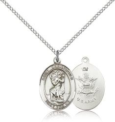  ST. CHRISTOPHER / ARMY Pendant 