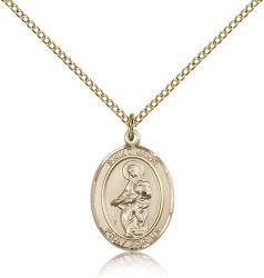  St. Jane of Valois Medal - 14K Gold Filled - 3 Sizes 