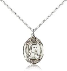  St. Elizabeth of Hungary Medal  - Sterling Silver - 3 Sizes 