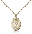  St. Helen Medal - 14K Gold Filled - 3 Sizes 