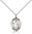  St. Justin Medal - Sterling Silver - 3 Sizes 