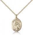 St. Joan of Arc Medal - 14K Gold Filled - 3 Sizes 