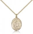  St. John the Baptist Medal - 14K Gold Filled - 3 Sizes 