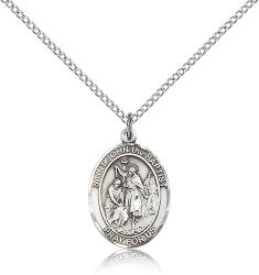  St. John the Baptist Medal - Sterling Silver - 3 Sizes 