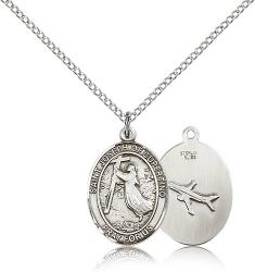  St. Joseph of Cupertino Medal - Sterling Silver - 3 Sizes 