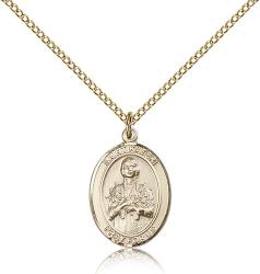  St. Kateri Medal - 14K Gold Filled - 3 Sizes 