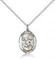  St. Kevin Medal - Sterling Silver - 3 Sizes 