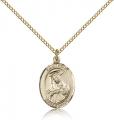  St. Rose of Lima Medal - 14K Gold Filled - 3 Sizes 
