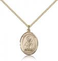  St. Timothy Medal - 14K Gold Filled - 3 Sizes 
