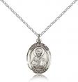  St. Timothy Medal - Sterling Silver - 3 Sizes 