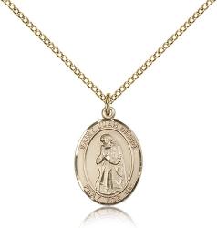  St. Juan Diego Medal - 14K Gold Filled - 3 Sizes 