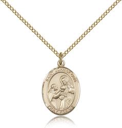  St. John of God Medal - 14K Gold Filled - 3 Sizes 