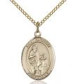  St. Zachary Medal - 14K Gold Filled - 3 Sizes 