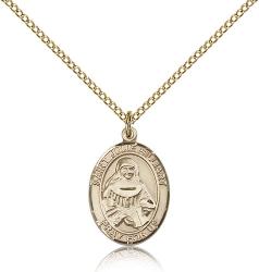  St. Julie Billiart Medal - 14K Gold Filled - 3 Sizes 