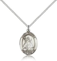  St. Bridget of Sweden Medal - Sterling Silver - 3 Sizes 