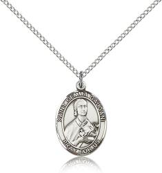  St. Gemma Galgani Medal - Sterling Silver - 3 Sizes 