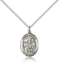  St. Jerome Medal - Sterling Silver - 3 Sizes 