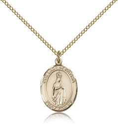  Mary Our Lady of Fatima Medal - 14K Gold Filled - 3 Sizes 