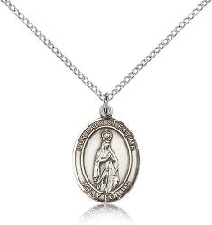  Mary Our Lady of Fatima Medal - Sterling Silver - 3 Sizes 