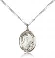  St. Therese of Lisieux Medal - Sterling Silver - 3 Sizes 