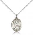  St. Alphonsus Medal - Sterling Silver - 3 Sizes 