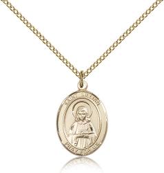  St. Lillian Medal - 14K Gold Filled - 3 Sizes 