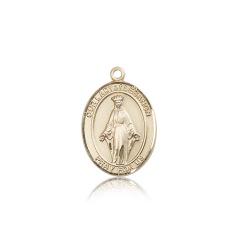  Mary Our Lady of Lebanon Medal - 14K Gold Filled - 3 Sizes 