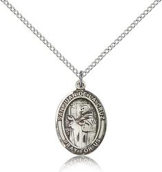 San Juan de la Cruz Medal - Sterling Silver - 3 Sizes 