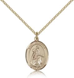  St. Isabella of Portugal Medal - 14K Gold Filled - 3 Sizes 