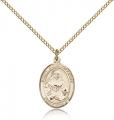  St. Julia Billiart Medal - 14K Gold Filled - 3 Sizes 