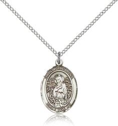  St. Christina the Astonishing Medal - Sterling Silver - 3 Sizes 