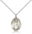  St. Thomas A Becket Medal,  Sterling Silver - 3 Sizes 