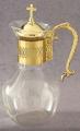  Flagon, Gold and Glass 