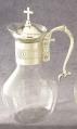  Flagon, Silver and Glass 