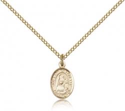  Mary Our Lady of Loretto Medal - 14K Gold Filled - 3 Sizes 