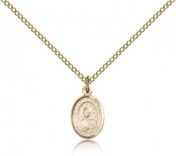  Mary Our Lady of La Vang Medal - 14K Gold Filled - 3 Sizes 