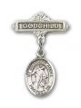  Baby Badge for Godchild Guardian Angel 